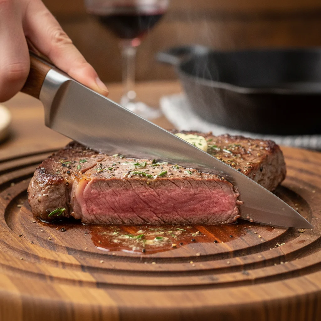 Rest and Slice Against the Grain