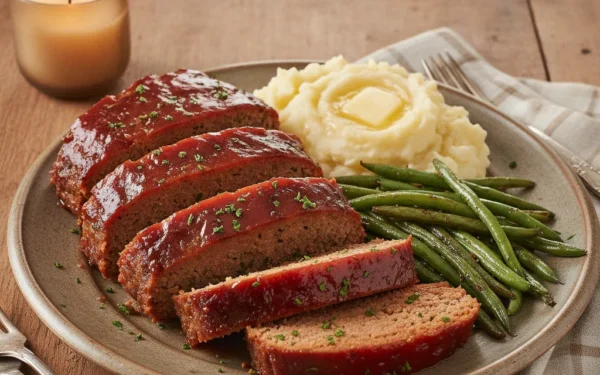 Gluten Free Meatloaf Recipe: 4-Step Tender Homestyle Glazed Meatloaf