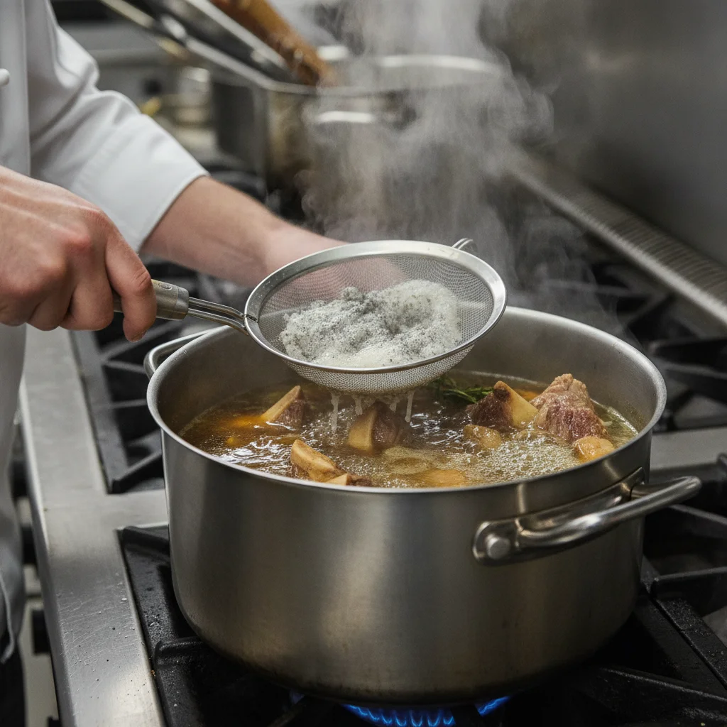 Parboil Beef Shanks for Crystal-Clear Broth