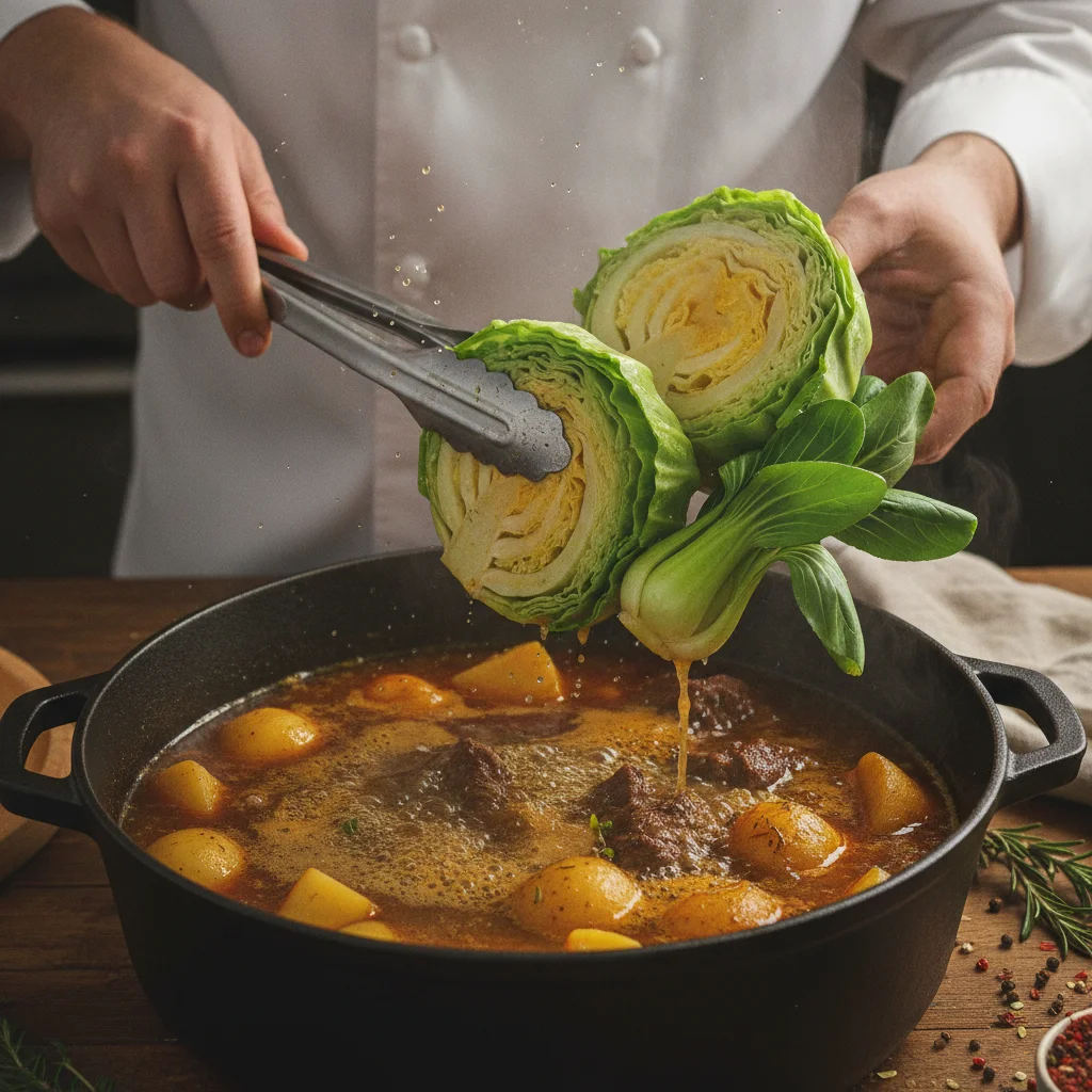 Cook Potatoes and Season the Soup