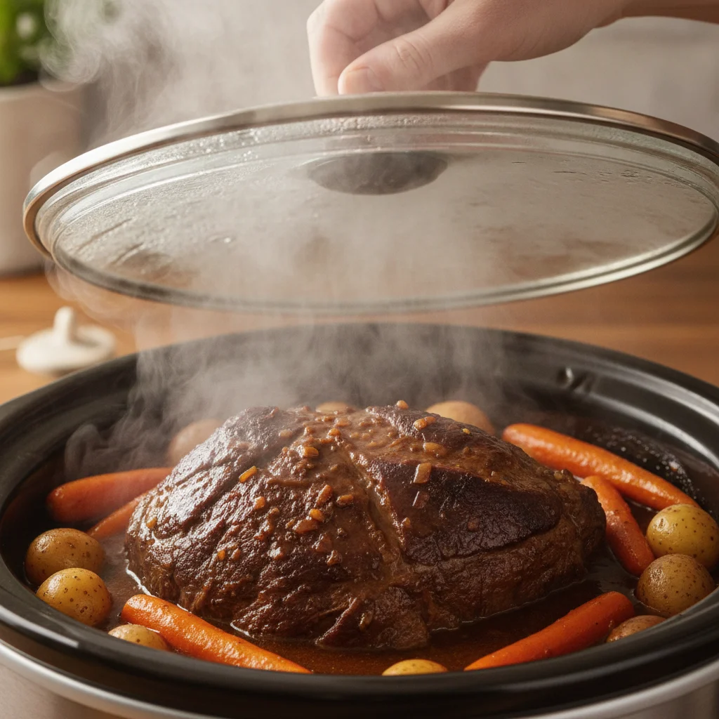 Slow Cook on LOW for 8 to 9 Hours